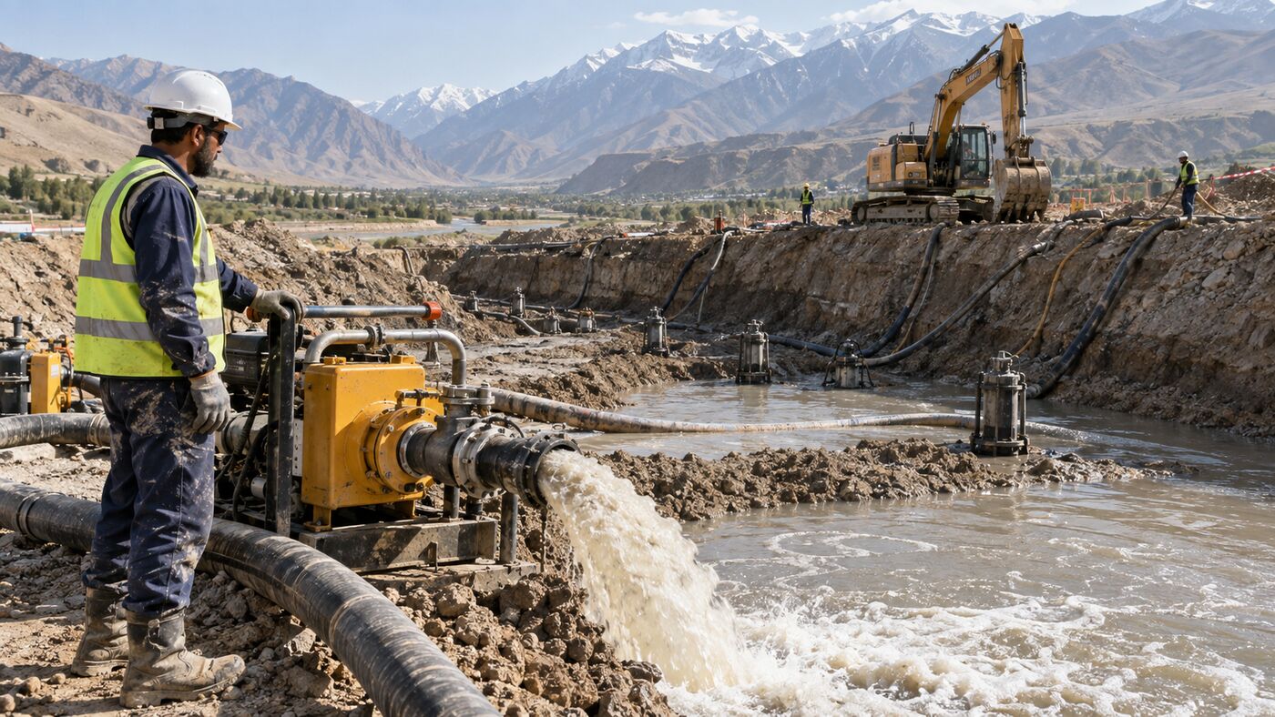 Construction-Site Dewatering