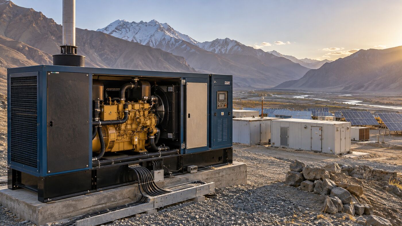 Diesel Generators for Remote Sites