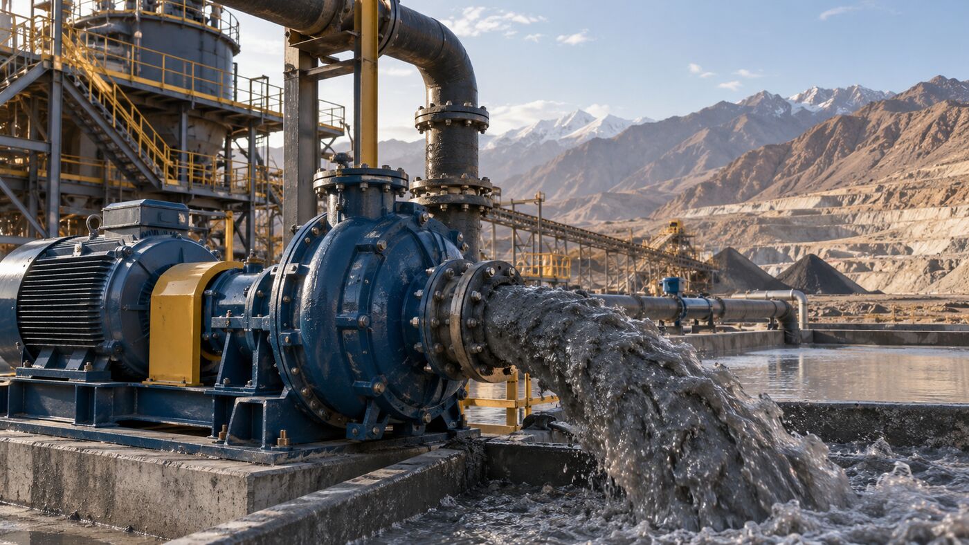 Slurry Pumps in Mineral Processing